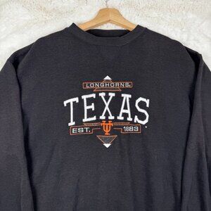 Vintage Texas Longhorns Crewneck Sweatshirt Black Men's Medium Cadre Athletic